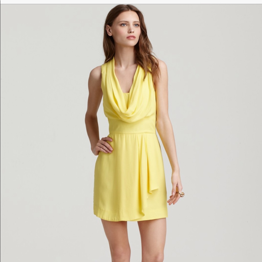 French Connection cowl neck dress